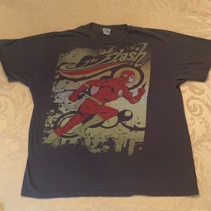 The Flash DC comic distressed T-shirt